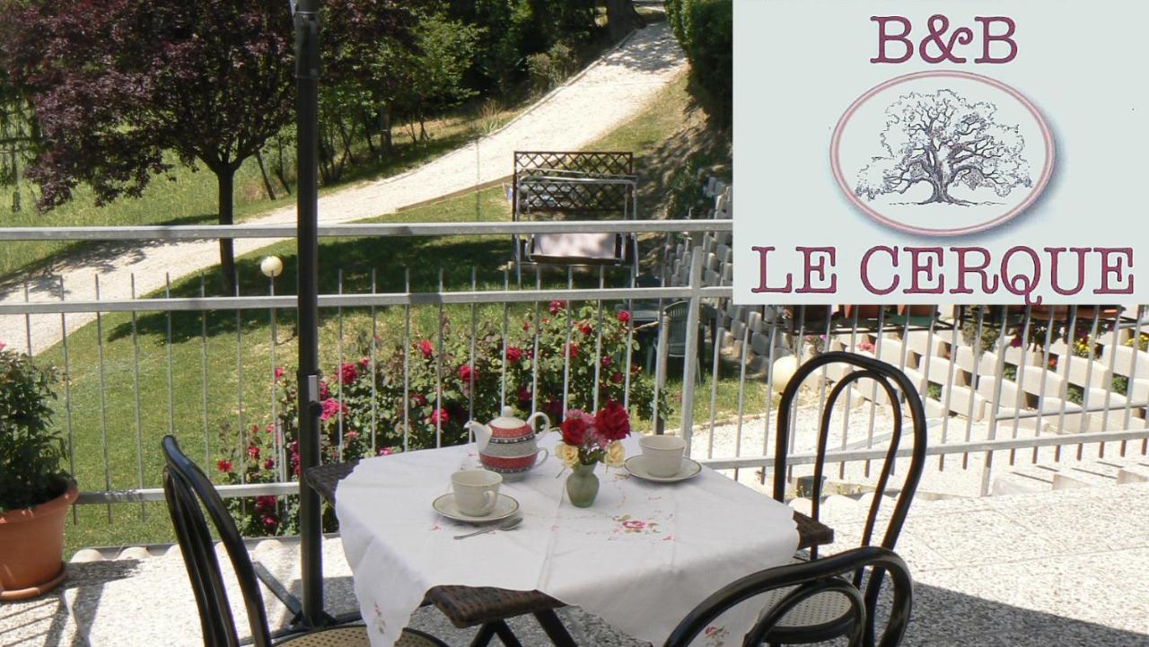 B&B Le Cerque Urbino Exteriör bild